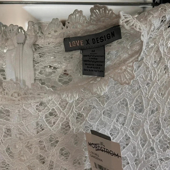 Love x Design • Sheer Panel Lace Dress - size M (8/10) - Picture 6 of 13
